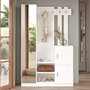 Hanah Home Dd7-W Recibidor Blanco 113,6x180x35cm